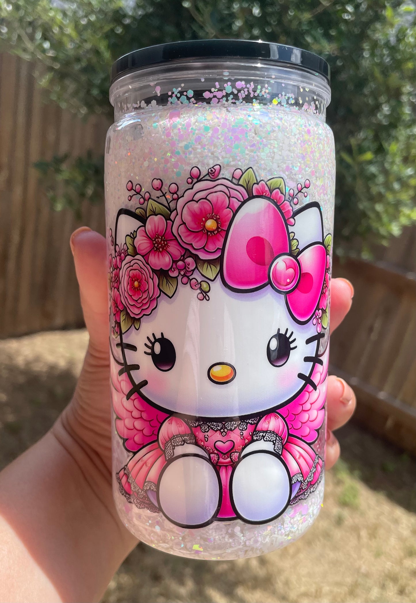 Kitty Angel Snowglobe