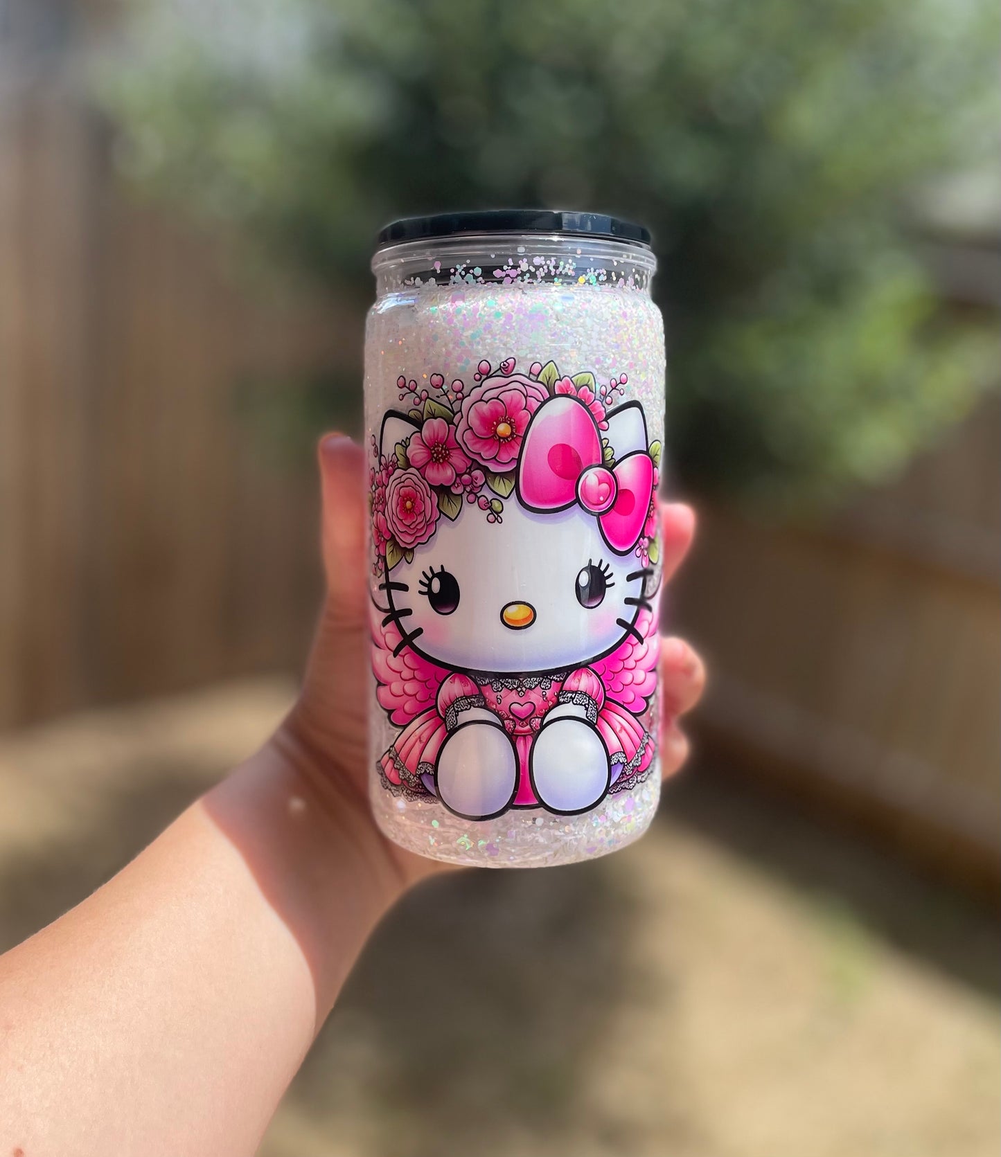 Kitty Angel Snowglobe