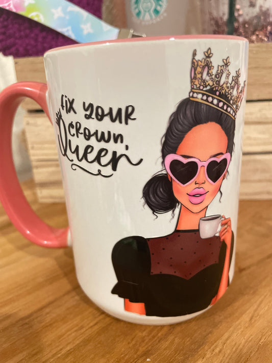 15 oz. Fix Your Crown Queen Blk hair